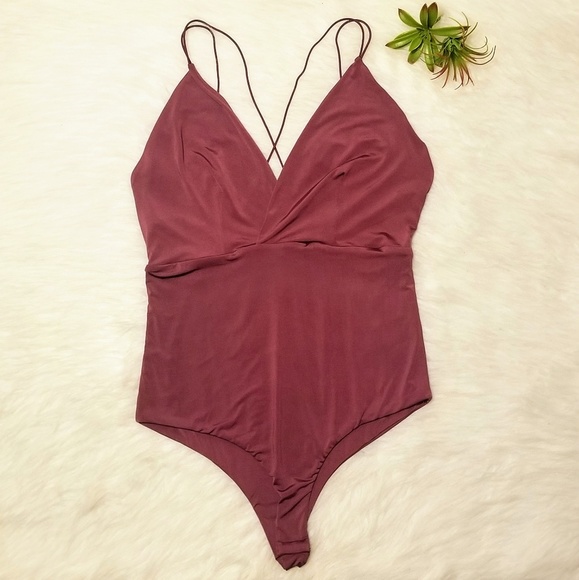 NWT Shinestar Bodysuit Crossback Strappy Back - Picture 4 of 8